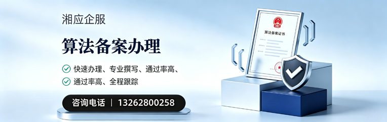 凉山算法备案申报服务
