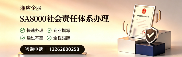 凉山SA8000社会责任体系认证服务