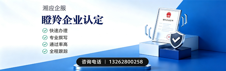 凉山瞪羚企业认定申报服务