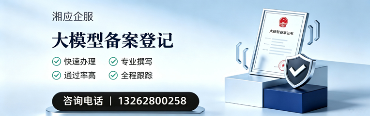 凉山大模型备案申报服务