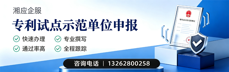 凉山专利试点示范单位申报服务
