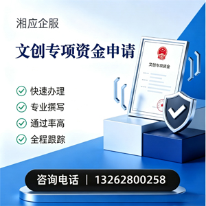 凉山文创专项资金申报服务