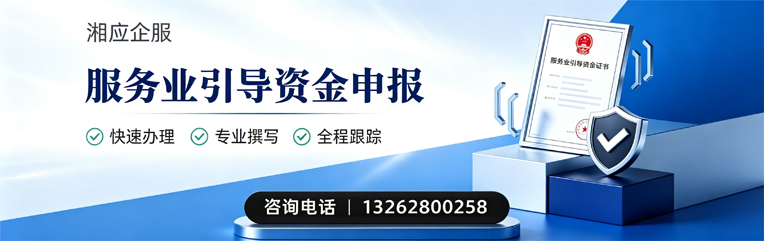 凉山服务业引导资金申报服务