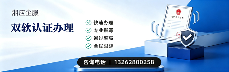 凉山双软认证申报服务